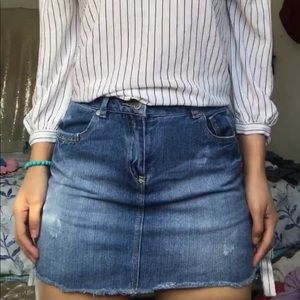 Jean skirt